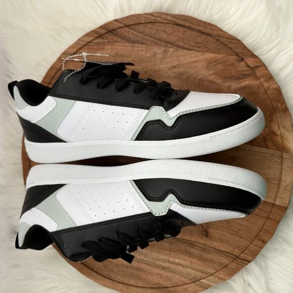 Champion Court Classic Style Men's US 11M Sneakers Black White Grey Retro Look - Picture 7 of 11